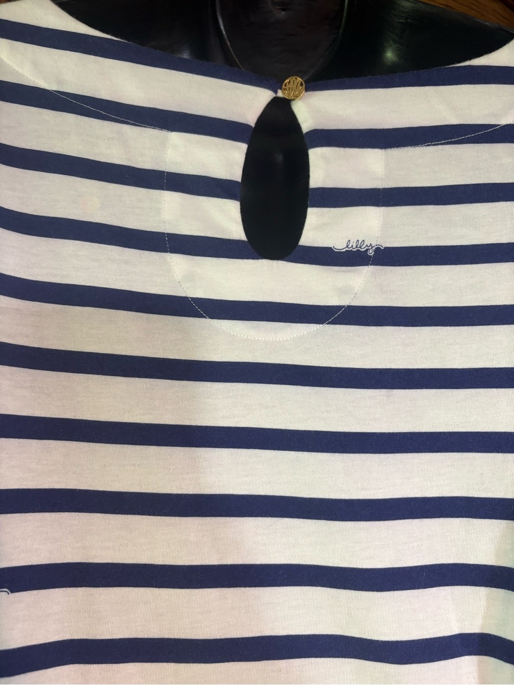 Lilly Pulitzer Beacon Engineered Dress striped xs - Picture 5 of 11